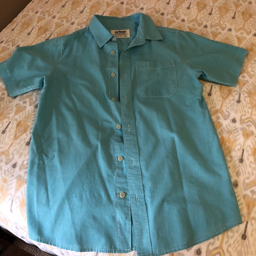 Button up boys shirt